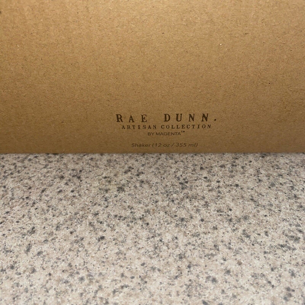 New Rae Dunn HERBS and SPICES Gray Shaker Set By Magenta Artisan Brown letters - Picture 3 of 5